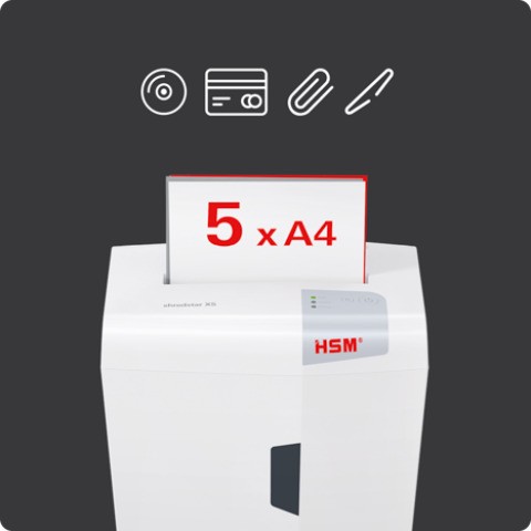 Шредер HSM Shredstar X5