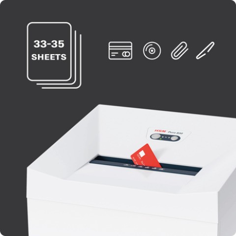 Шредер HSM Pure 830 P-4