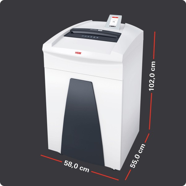 Шредер HSM SECURIO P36i P-5 с отделен модул за унищожаване на CD/DVD