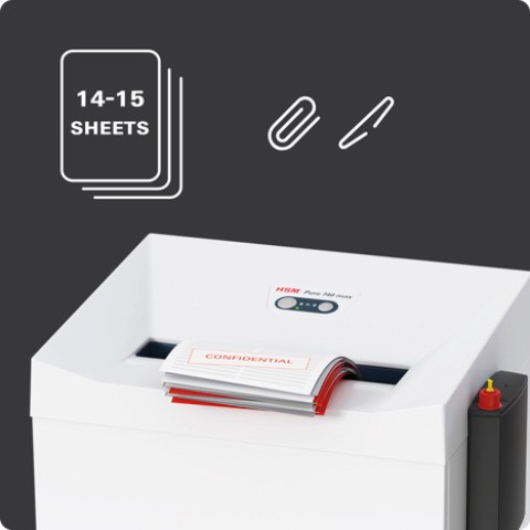 Шредер HSM Pure 740 max P-5 с автоматично смазване