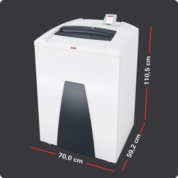 Шредер HSM SECURIO P44i P-4 с отделен модул за унищожаване на CD/DVD